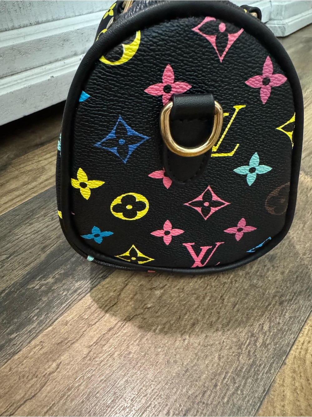 Multicolor Monogram Mini Handbag - Picture 3 of 5